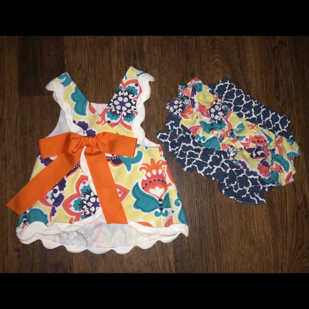 Baby girl dress set
